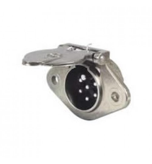 7 Pin Metal Trailer Clang Socket 047716